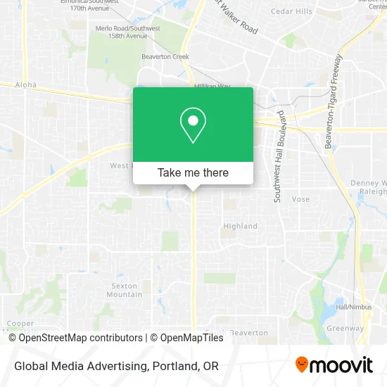 Global Media Advertising map