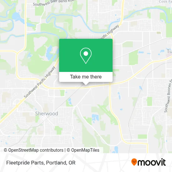 Fleetpride Parts map