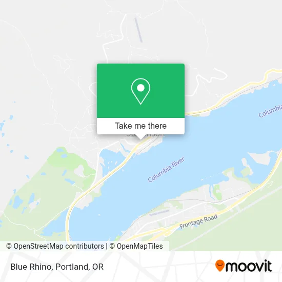 Blue Rhino map