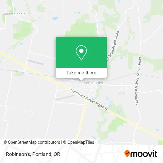 Robinson's map