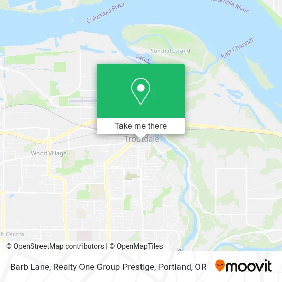 Barb Lane, Realty One Group Prestige map