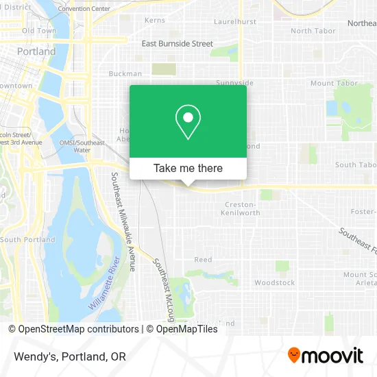Wendy's map