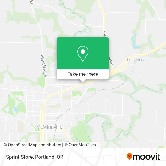 Sprint Store map
