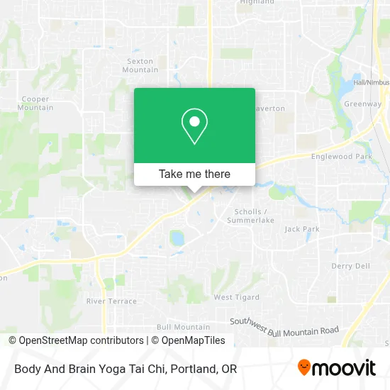 Body And Brain Yoga Tai Chi map