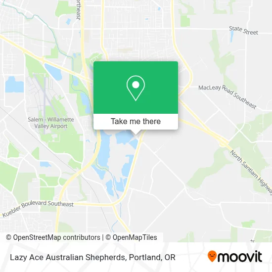 Lazy Ace Australian Shepherds map