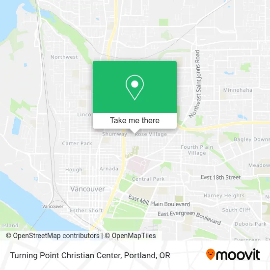 Turning Point Christian Center map