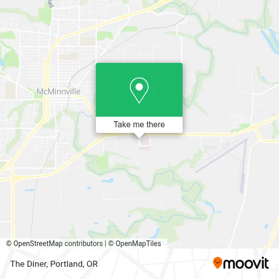The Diner map