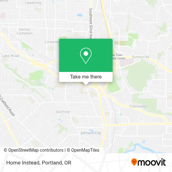 Home Instead map