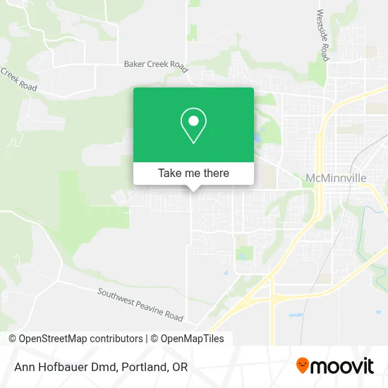 Ann Hofbauer Dmd map
