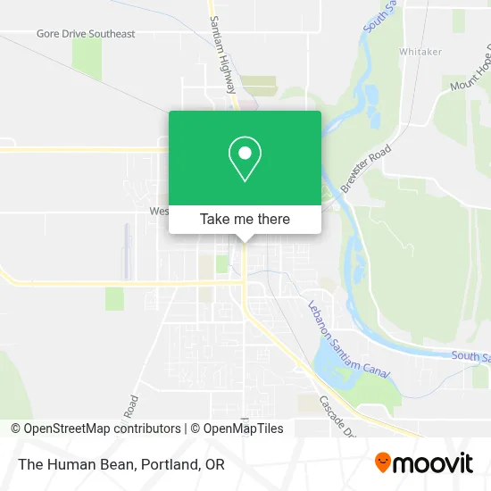 The Human Bean map