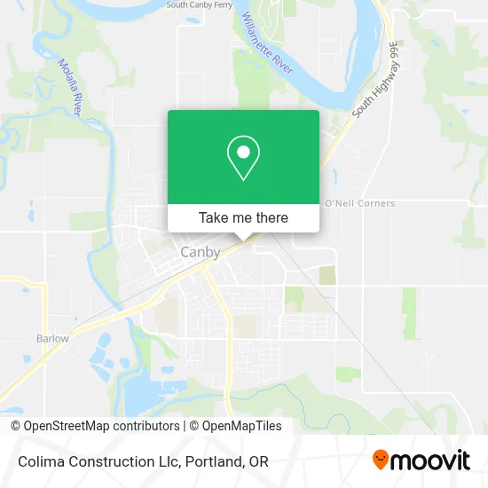 Colima Construction Llc map