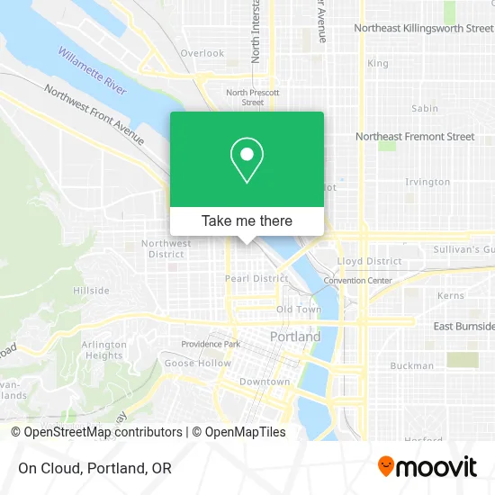 On Cloud map