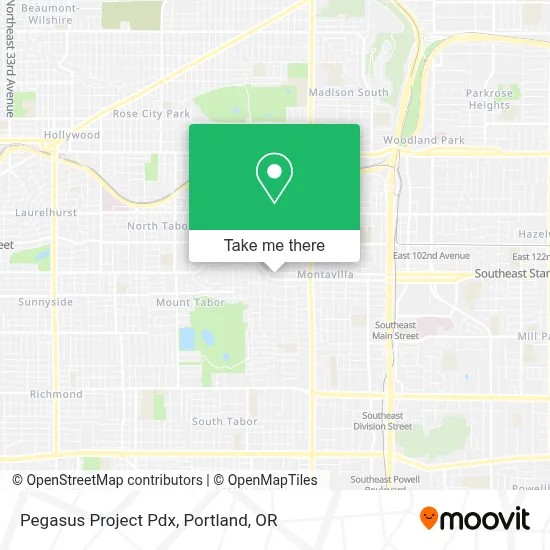 Pegasus Project Pdx map