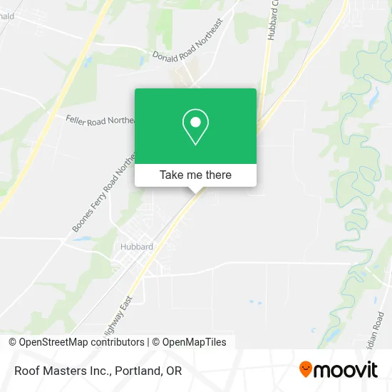 Roof Masters Inc. map