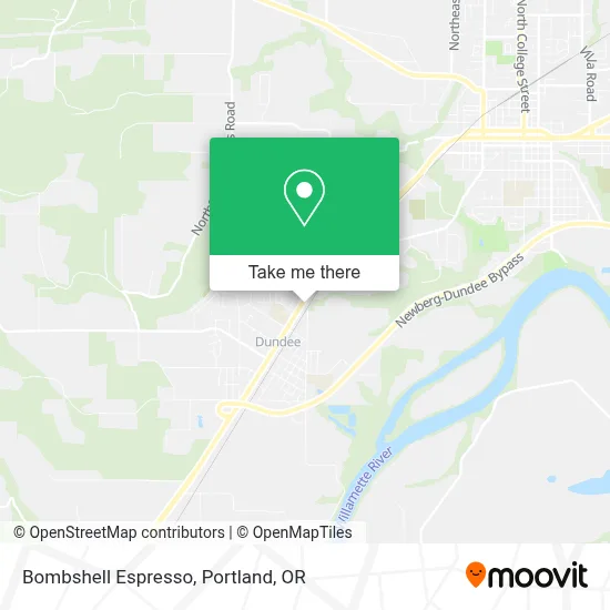 Bombshell Espresso map