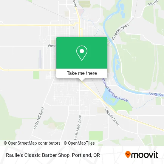 Raulle's Classic Barber Shop map