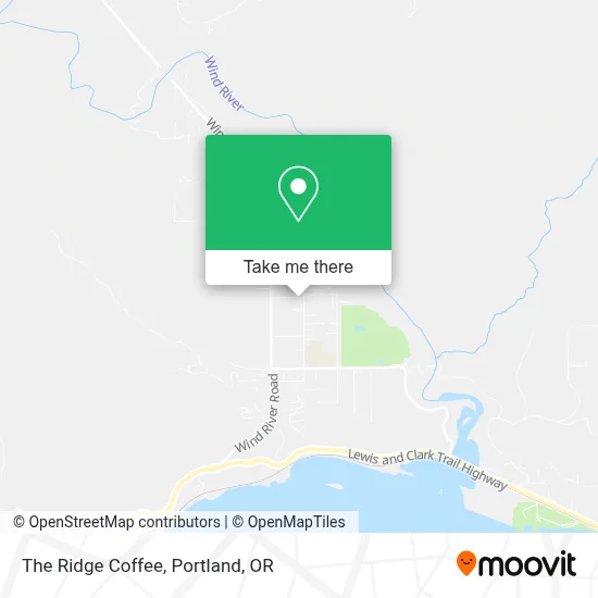 The Ridge Coffee map