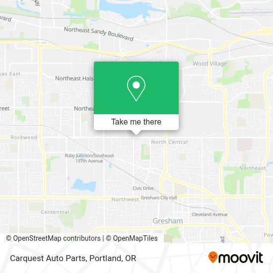 Carquest Auto Parts map