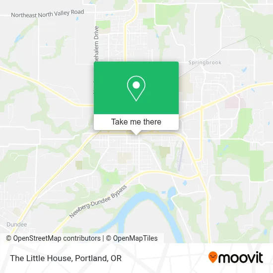 The Little House map