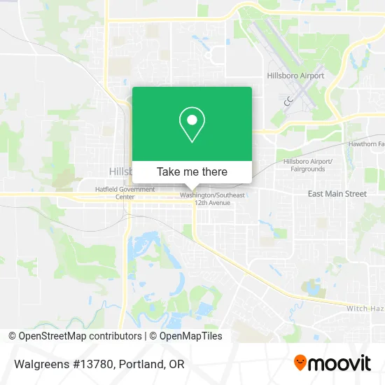 Walgreens #13780 map