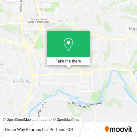 Green Way Express Llc map