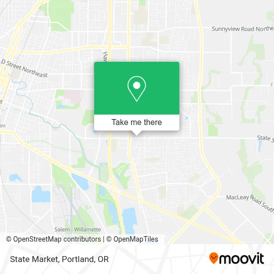 State Market map