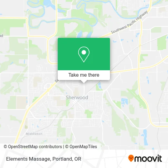Elements Massage map
