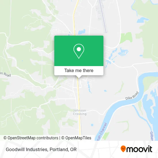 Goodwill Industries map