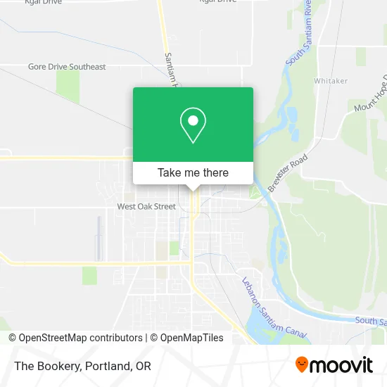 The Bookery map