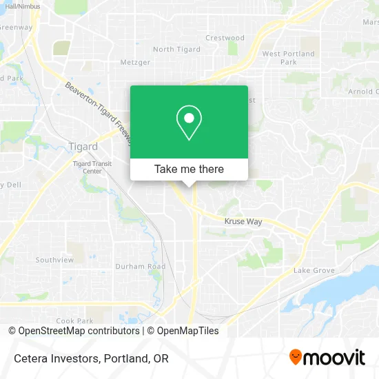 Cetera Investors map
