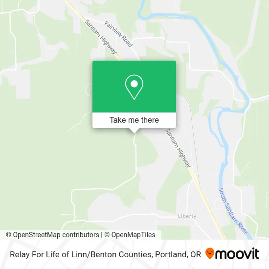 Relay For Life of Linn / Benton Counties map