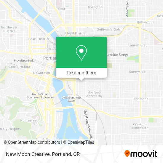New Moon Creative map