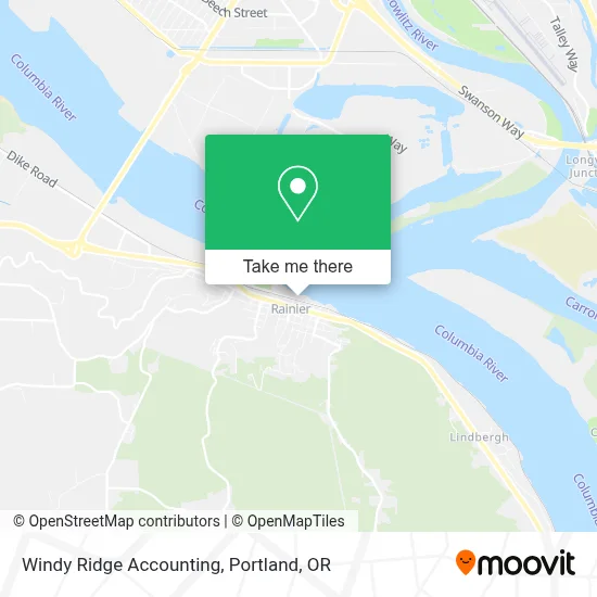 Windy Ridge Accounting map