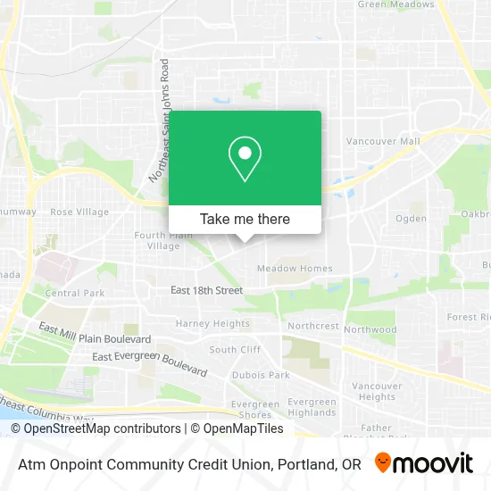 Atm Onpoint Community Credit Union map