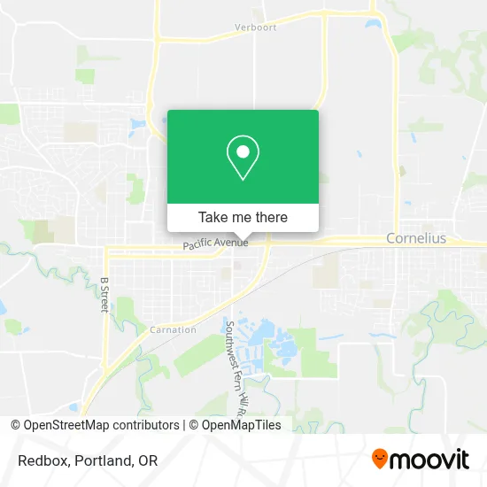 Redbox map