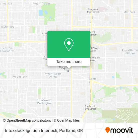 Intoxalock Ignition Interlock map