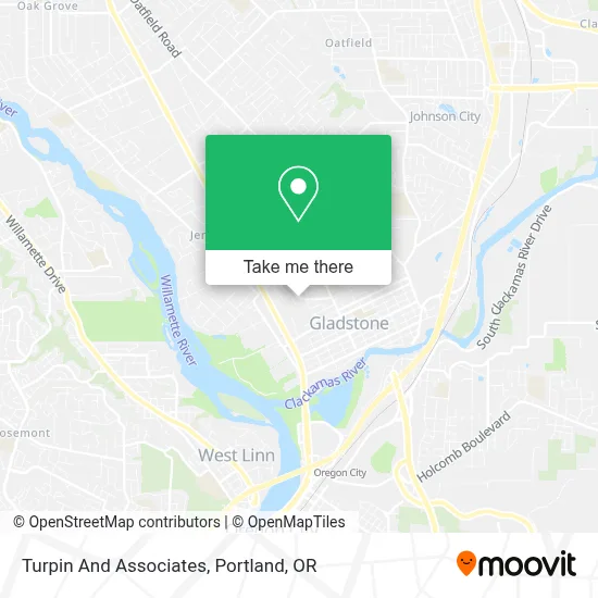 Turpin And Associates map