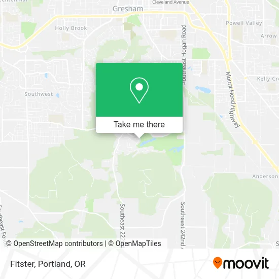 Fitster map