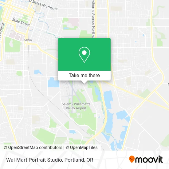 Wal-Mart Portrait Studio map