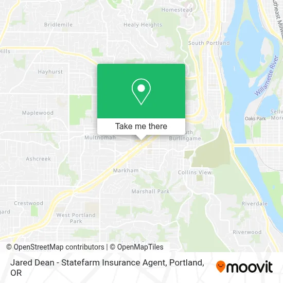 Jared Dean - Statefarm Insurance Agent map