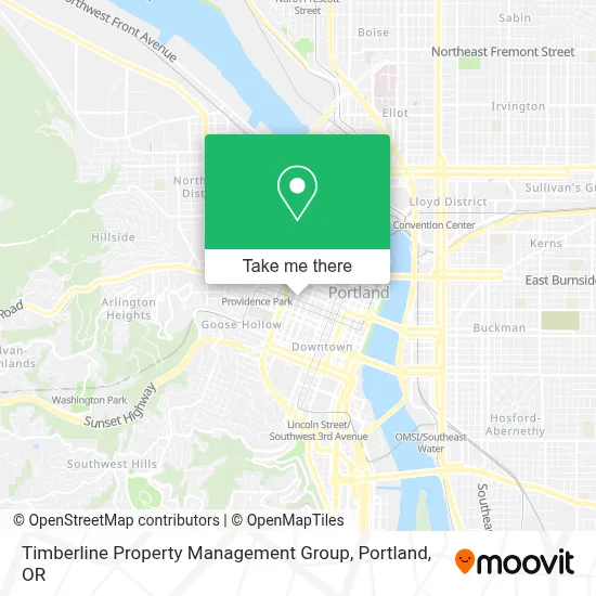 Timberline Property Management Group map