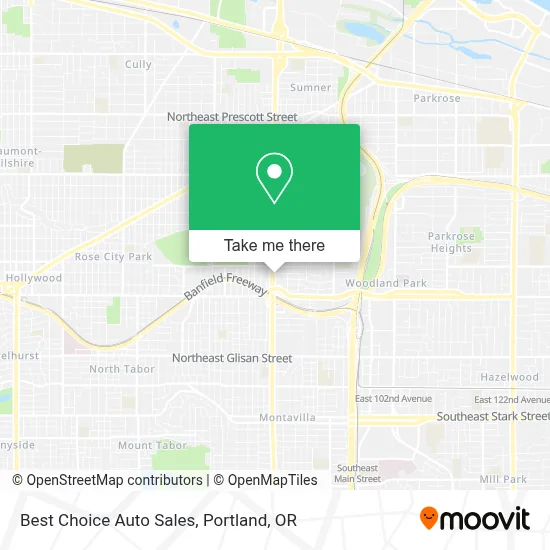 Best Choice Auto Sales map