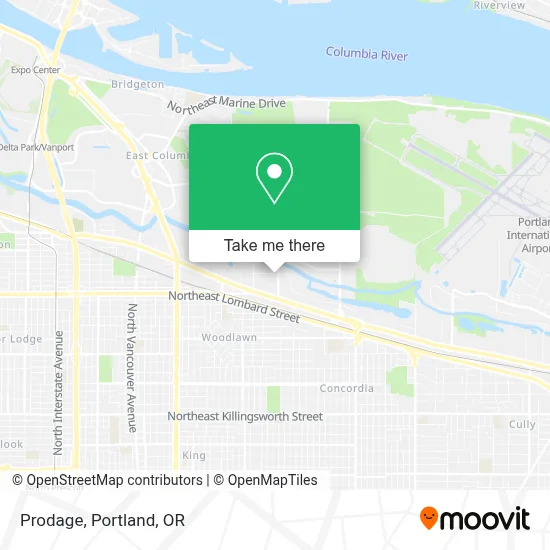 Prodage map
