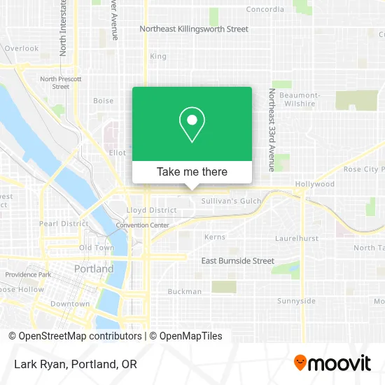 Lark Ryan map