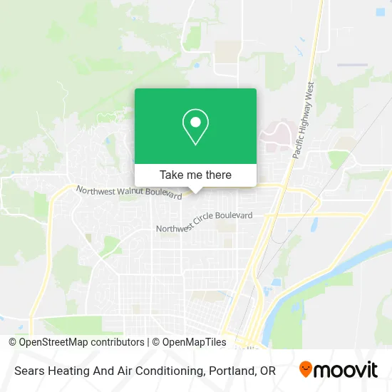 Sears Heating And Air Conditioning map
