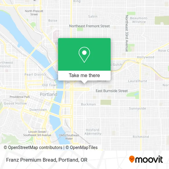 Franz Premium Bread map