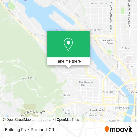 Building Five map