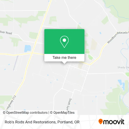 Rob's Rods And Restorations map
