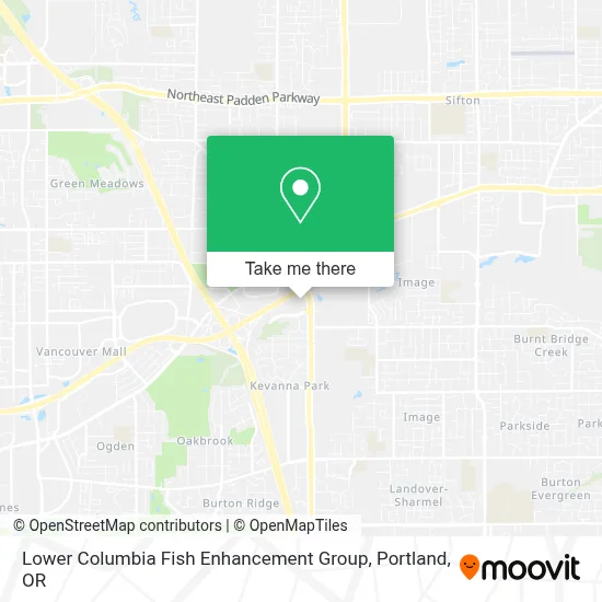 Lower Columbia Fish Enhancement Group map