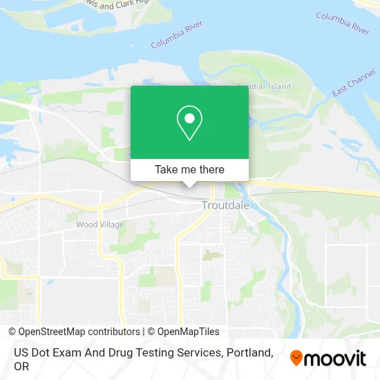 US Dot Exam And Drug Testing Services map